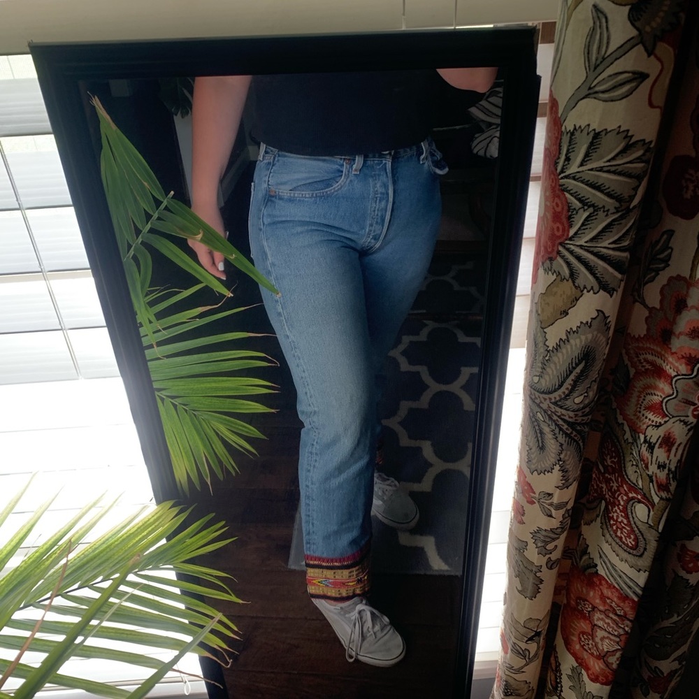 rare levi button fly jeans